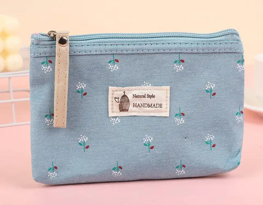 Canvas Makeup Bag