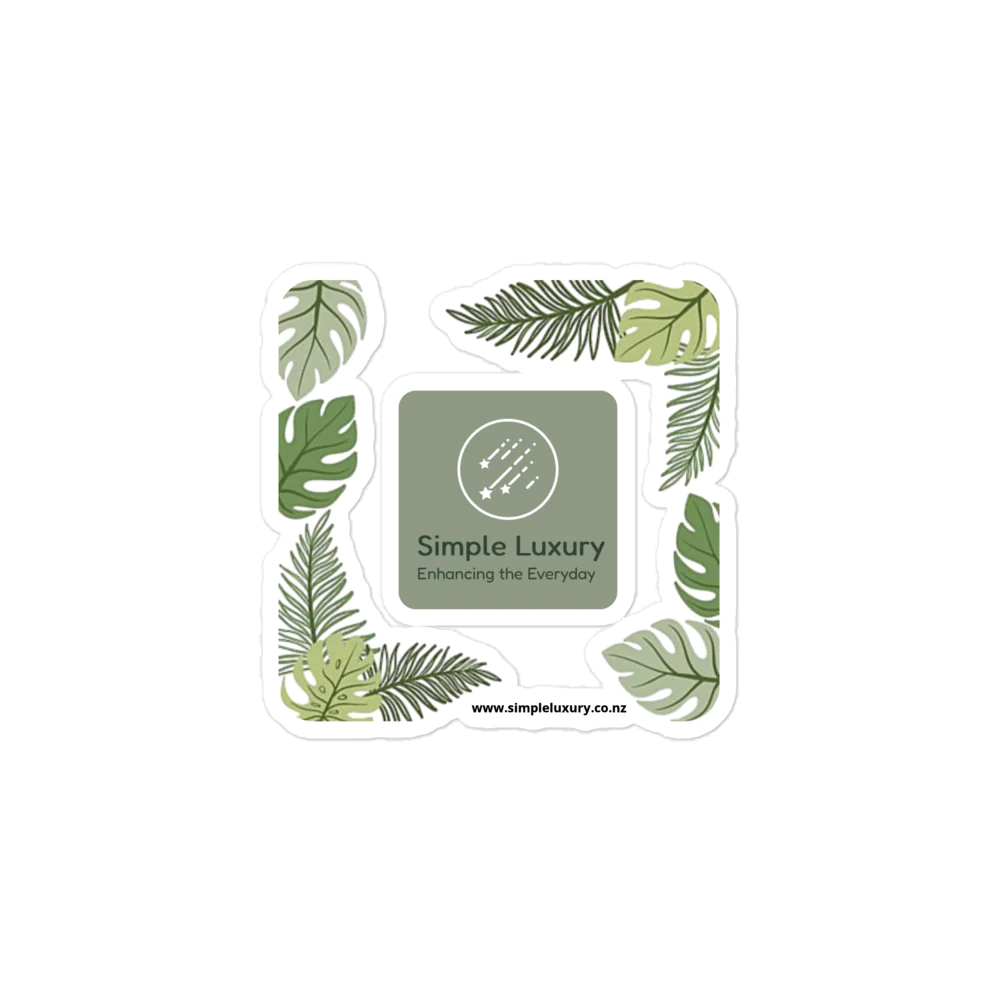 'Simple Luxury' Sticker