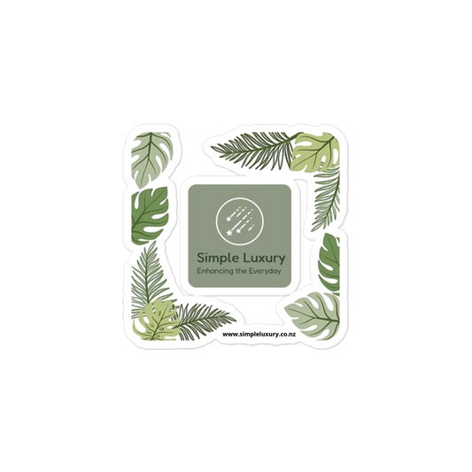 'Simple Luxury' Sticker
